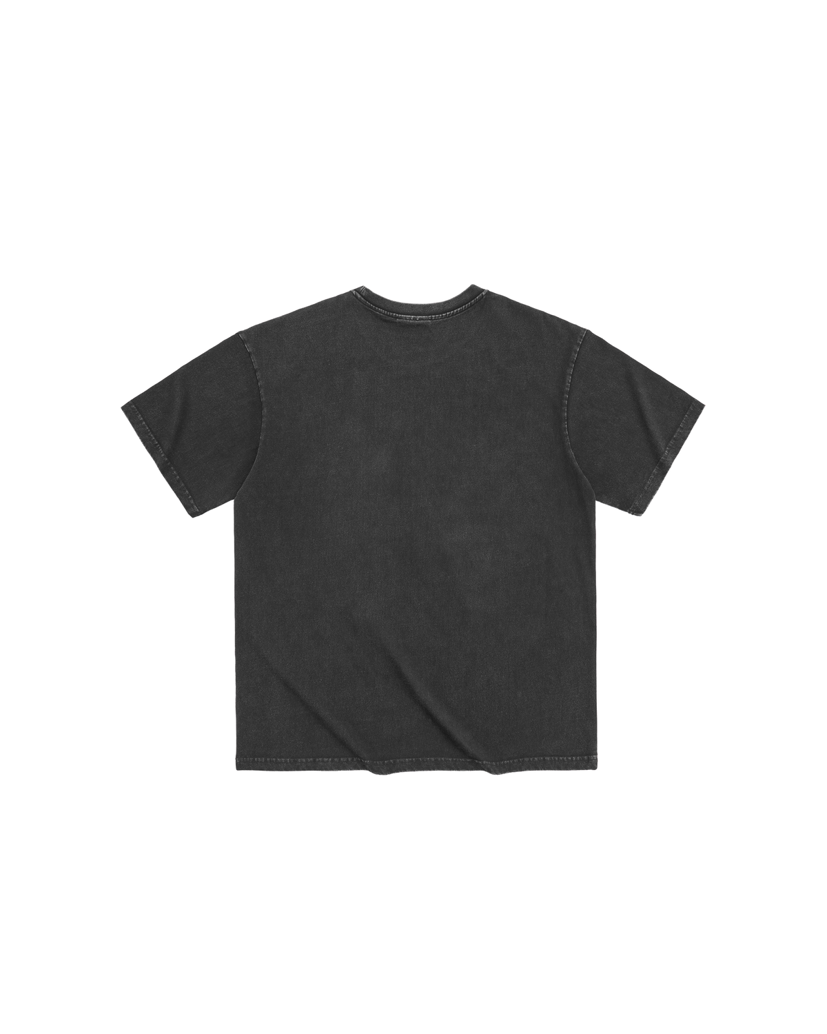 Space King Oversized Black Tee